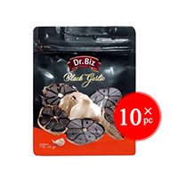پک 10 بسته ای سیر سیاه دکتر بیز مقدار 170 گرم
