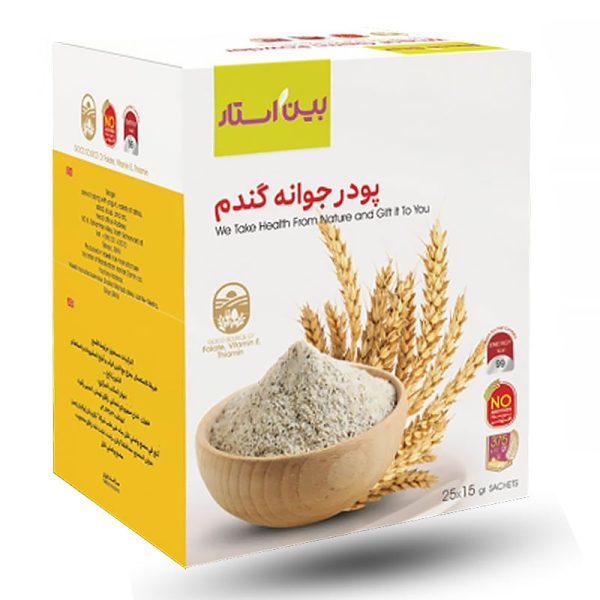 پودر جوانه گندم دکتر بیز مقدار 375 گرم