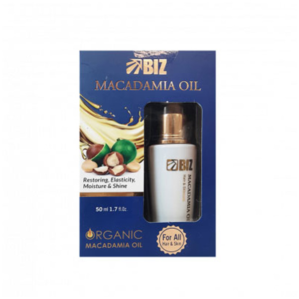 روغن نرم کننده پوست و مو حاوی روغن ماکادمیا دکتر بیز مقدار 50 میلی لیتر