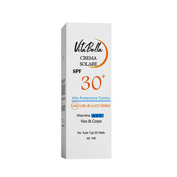 کرم ضد آفتاب ویتابلا spf30 بی رنگ حجم 40 میل