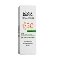 کرم ضد آفتاب ویتابلا بی رنگ spf 50 حجم 40 میل