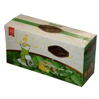 دمنوش چای سبز زنجبیلی گلچای 20 عددی