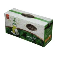 دمنوش چای سبز گلچای 20 عددی