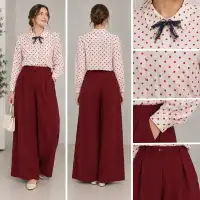 شومیز خال دار