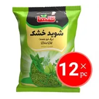 شوید خشک گلها حجم 100 گرم کارتن 12 عددی