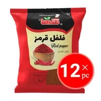فلفل قرمز گلها حجم 50 گرم کارتن 12 عددی