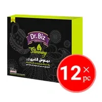 دمنوش لاغری دکتر بیز تعداد 120 عددی پک 12 عددی