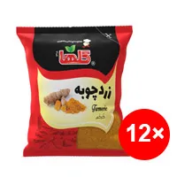 زردچوبه سلفون گلها پک 12 عددی