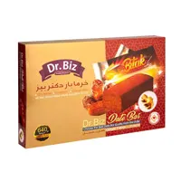 خرما بار دکتر بیز طعم زنجبیل مقدار 640 گرم
