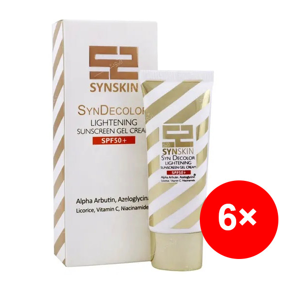 bigbag_ژلکرمضدآفتابروشنکنندهSPF50سایندیکالرسایناسکینپک6عددی_91165.webp