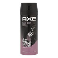 اسپری بدن مردانه اکس AXE مدل Black Night حجم 150 میل