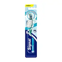 مسواک سیگنال SIGNAL با برس مدیوم مدل سفید کننده v-white