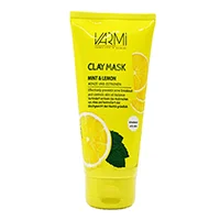 ماسک صورت تیوپی وارمی خاک رسی با عصاره نعناع و لیمو حجم 150 میل