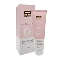 ژل شستشو و روشن کننده ساین اسکین مدل ساین دی کالر Syndecolor مناسب انواع پوست حجم 150 میلی لیتر