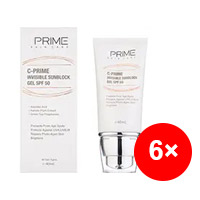 ژل ضد آفتاب پرایم spf50 حاوی ویتامین C پک 6 عددی