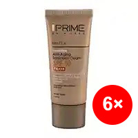 کرم ضد آفتاب پرایم spf50 جوان کننده بدون رنگ پک 6 عددی
