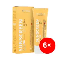 کرم ضد آفتاب رنگی سی گل spf30 فاقد چربی پک 6 عددی