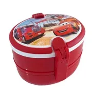 ظرف غذا کارا طرح cars دوطبقه