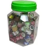 نوار چسب رنگی مدل قلک بسته 90 عددی