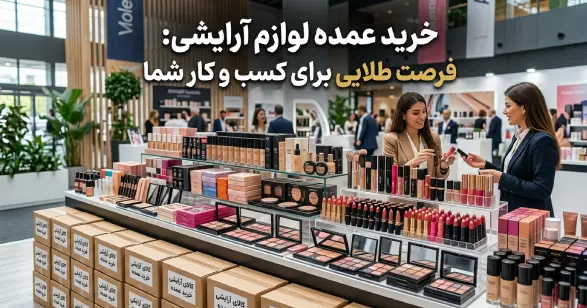 خرید عمده لوازم آرایشی : فرصت طلایی برای کسب و کار شما