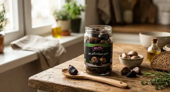 نحوه مصرف سیر سیاه دکتر بیز؛ چه زمانی و چه مقدار مصرف کنیم؟