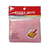 برگه یادداشت چسب دار sticky note ابعاد 3*4 اینچ 100 برگ کد GS-16